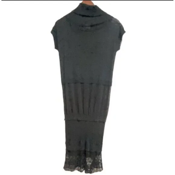 JEAN PAUL GAULTIER Vintage Turtleneck Knit Dress